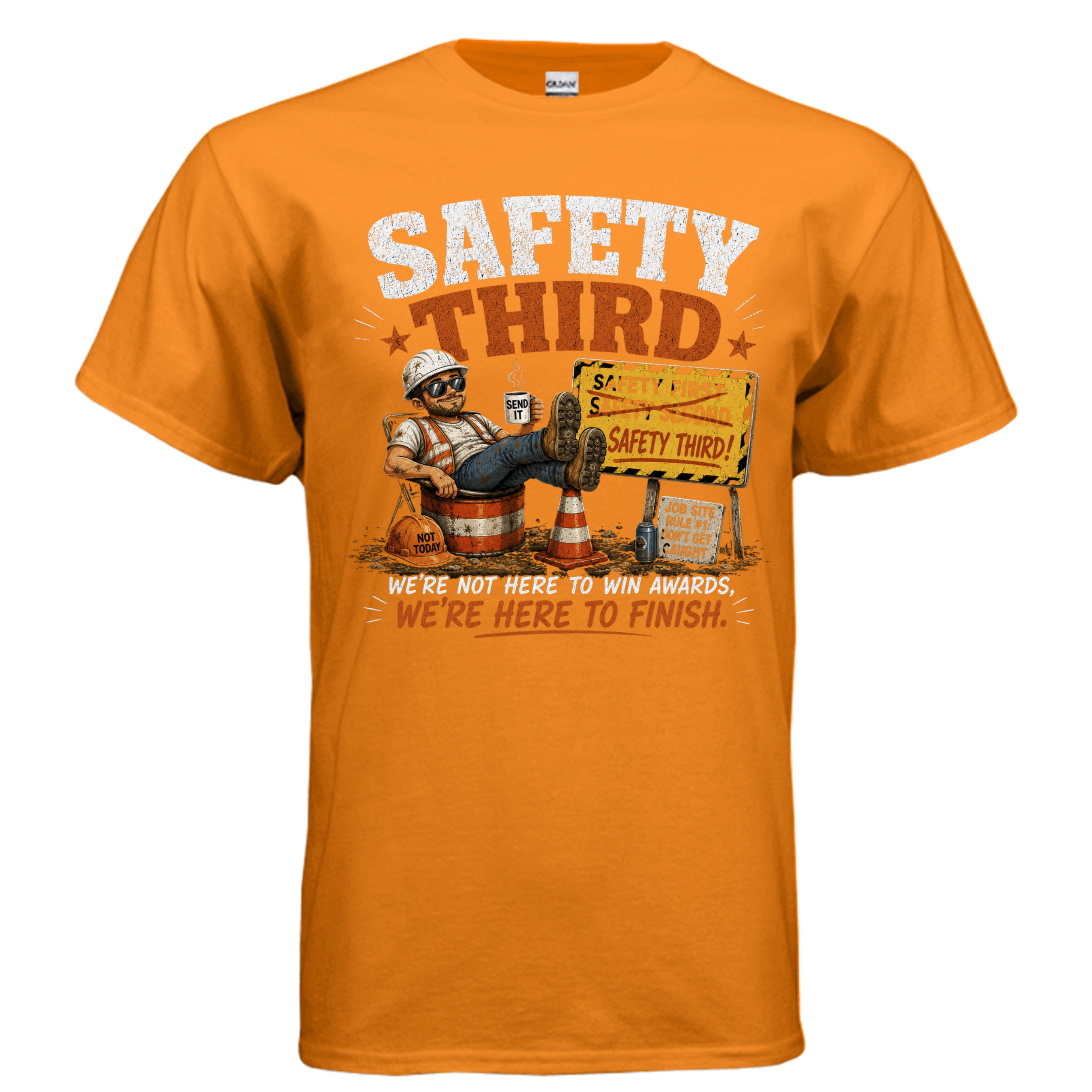 SAFETY ORANGE - G500 - FRONT